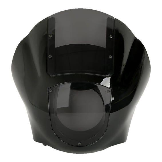 Quarter fairing kit, with dark tinted windshield