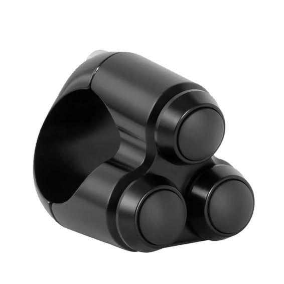 micro switch with 3 buttons. Black