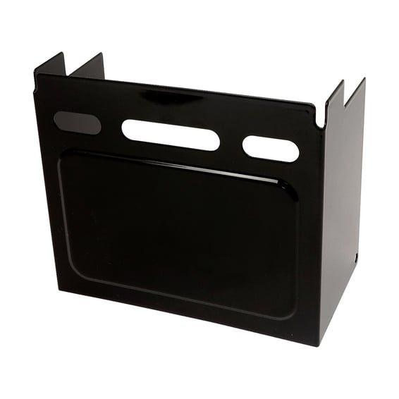 Battery side cover. Black