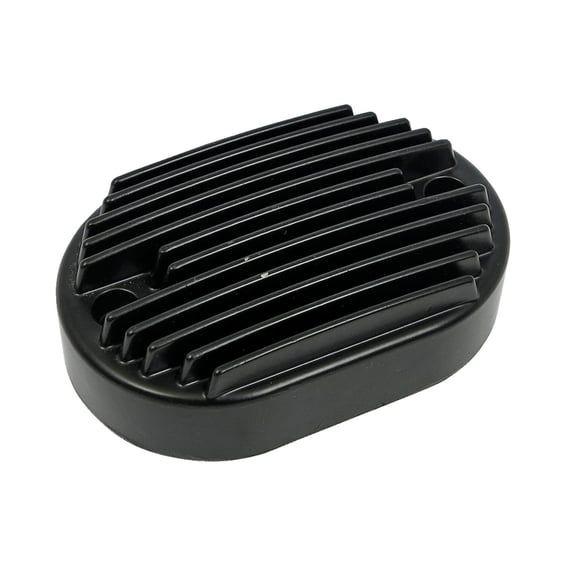 voltage regulator / rectifier. Black