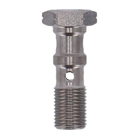m10x1.00 double banjo bolt. High polished SS