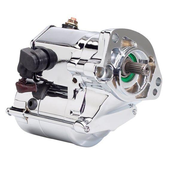 high torque starter motor 1.7KW. Chrome