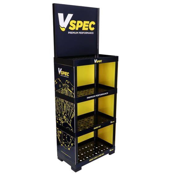 oil display stand