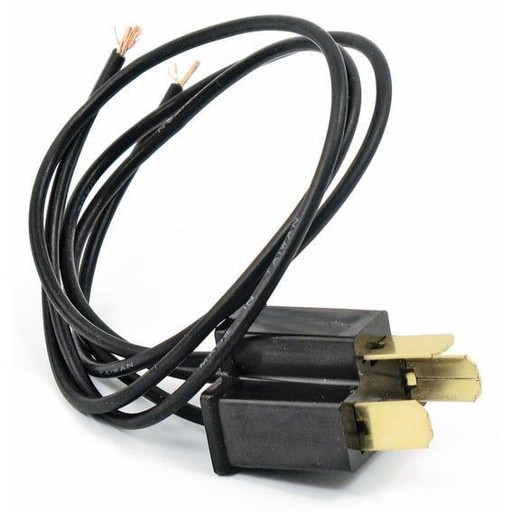 Co., H4 headlamp wiring adapter plug, 3 prong. Male