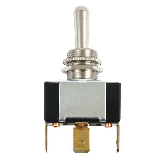 Toggle switch, on-off-on. 20A, 6/12V