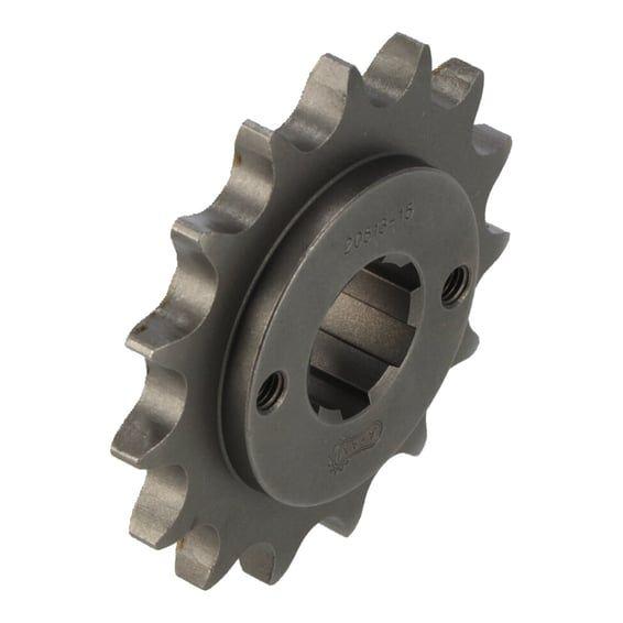 steel front sprocket. 15 teeth