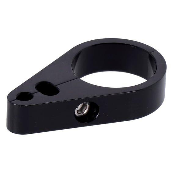 2-Piece frame cable clamp. Throttle/Idle/Brake. Black