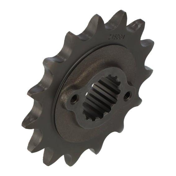 steel front sprocket. 15 teeth