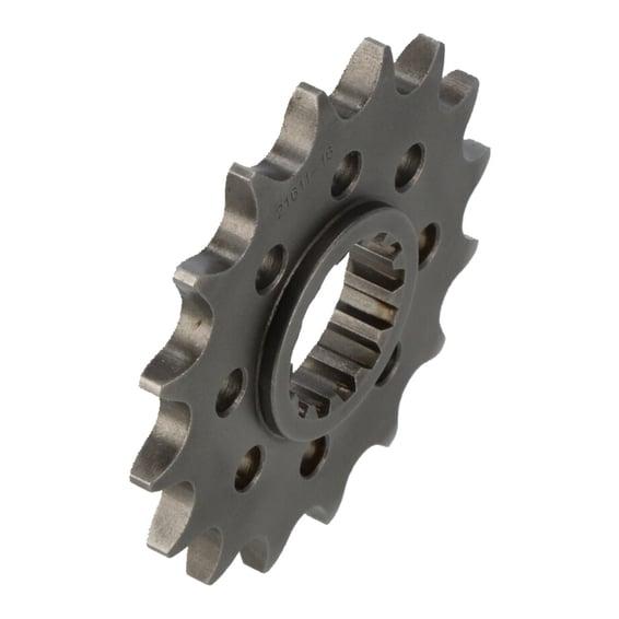 steel front sprocket. 16 teeth