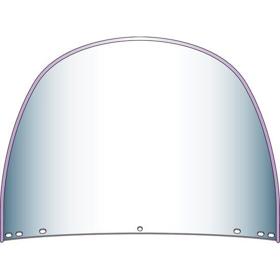 NC Repl. Beaded Heavy Duty™ Windshield - Top window