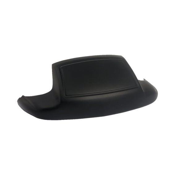 Front fender tip 'plain'. Black