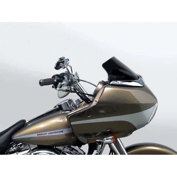 Wave® windshield 6-1/4". Dark tint