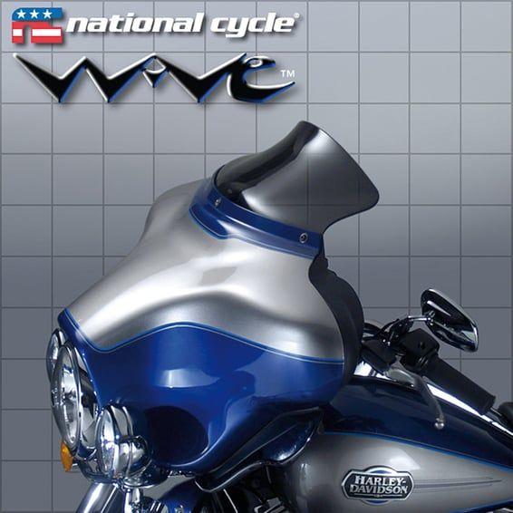 Wave® windshield 5-1/4". Dark tint