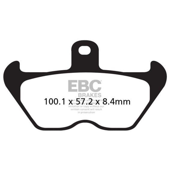 Organic brake pads
