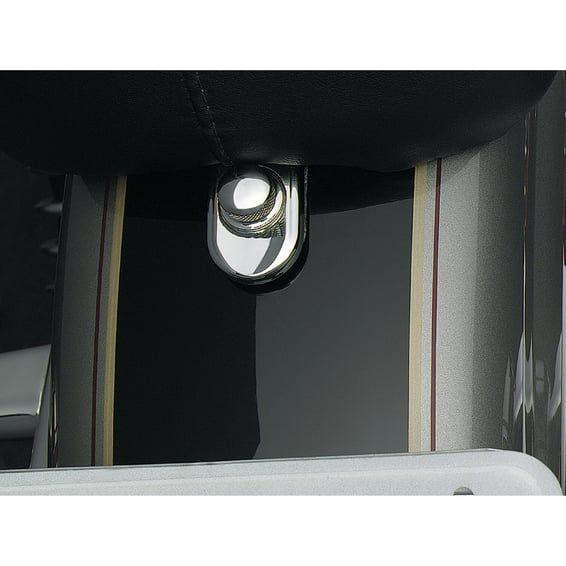 Seat release screw and cap