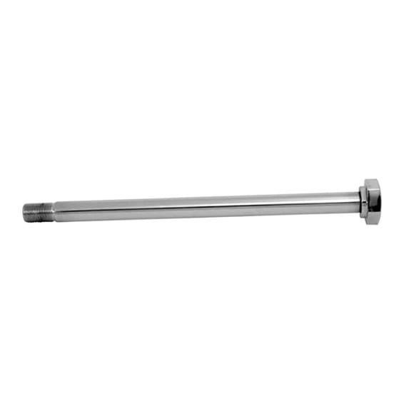 Wheel axle, rear