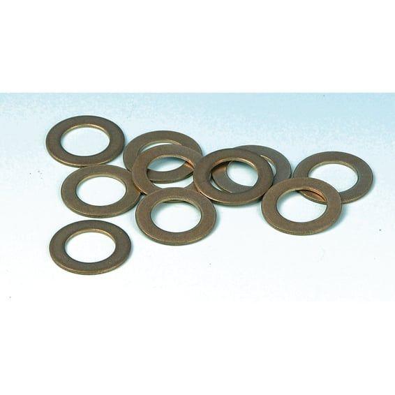 James, brass seal washers. Oil pump body plug