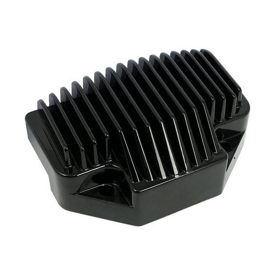 voltage regulator / rectifier. Black