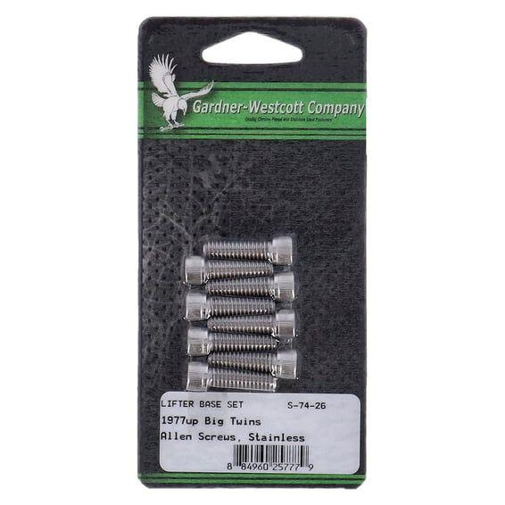 GW, tappet block mount kit. Allenhead, stainless