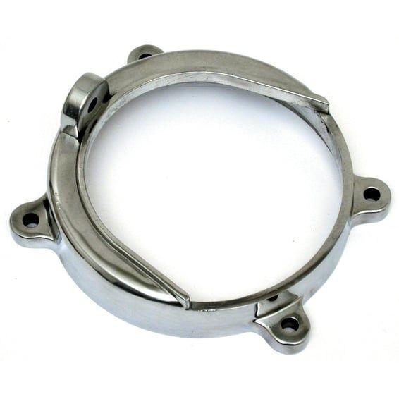 Alternator cover. Polished