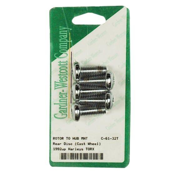 Garner-Westcott, front/rear brake rotor bolt kit. Torx