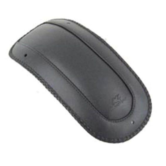 rear fender bib. Plain with braided edges