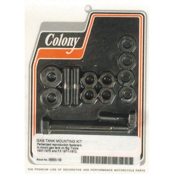 . 37-75 gas tank mount kit. Parkerized