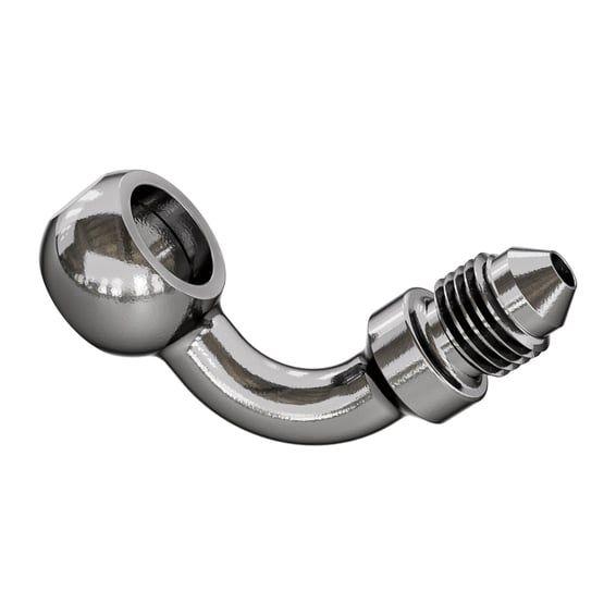Banjo fitting 3/8", 90 degree, 10mm