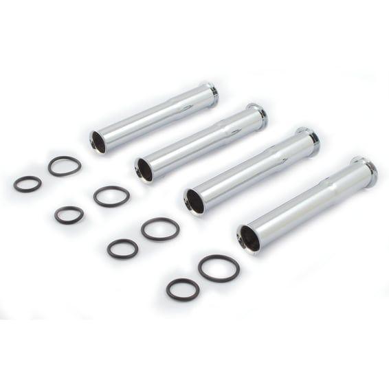Lower pushrod cover kit. L79-84. Chrome
