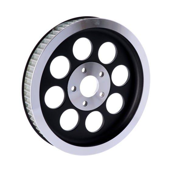 Reproduction OEM style wheel pulley 70t, 1-1/2" belt. Black