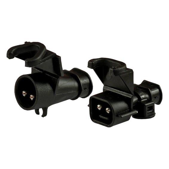 voltage regulator/rectifier. Black
