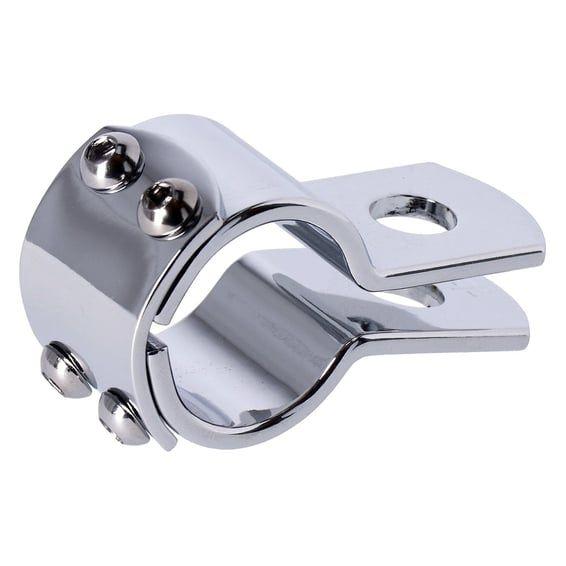 3-piece clamp 1-1/4". Chrome steel