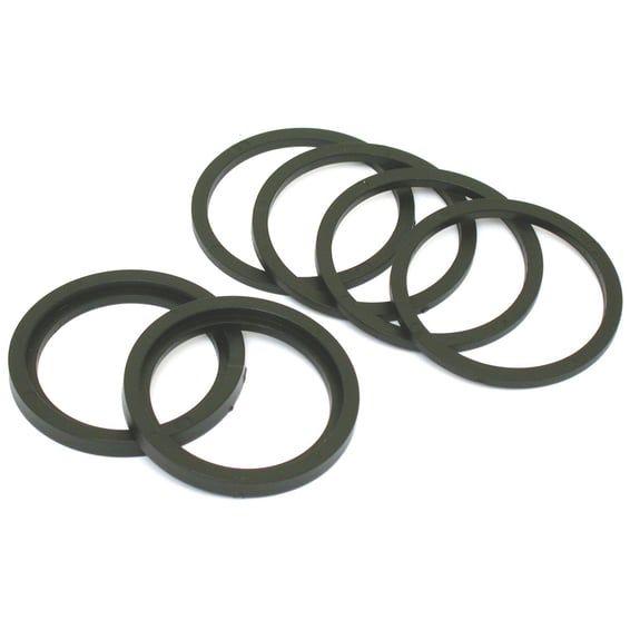 Manifold adapter rings. O-ring to band
