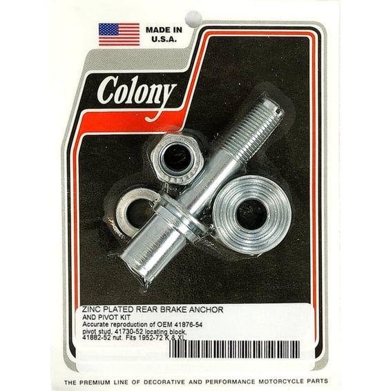brake anchor pivot bolt kit