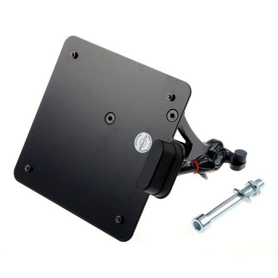 side mount license plate bracket. Italy