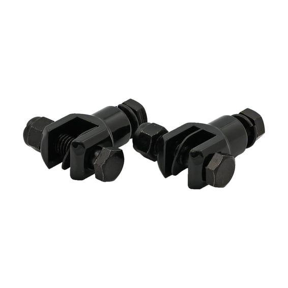 Passenger foot peg stud assembly. 3/8", black