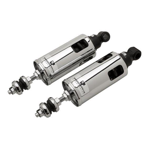 PS, 422 series shocks. STD to -2". STD Duty. Chrome