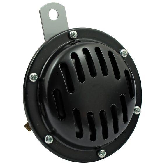 Custom disc horn. 101mm. low tone. Black
