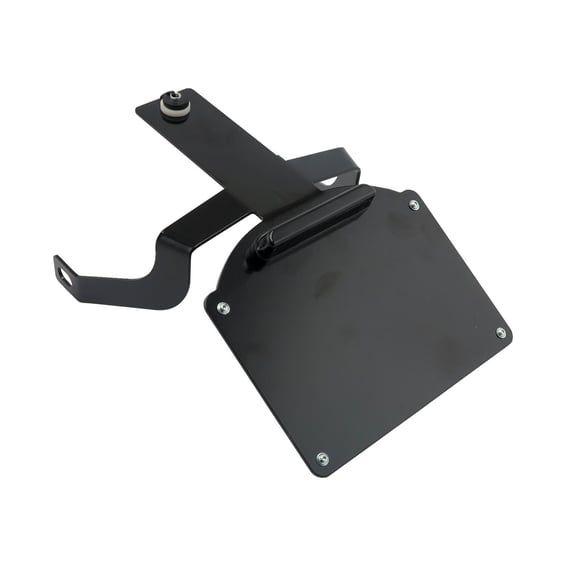 License plate bracket FXFB steel. Black