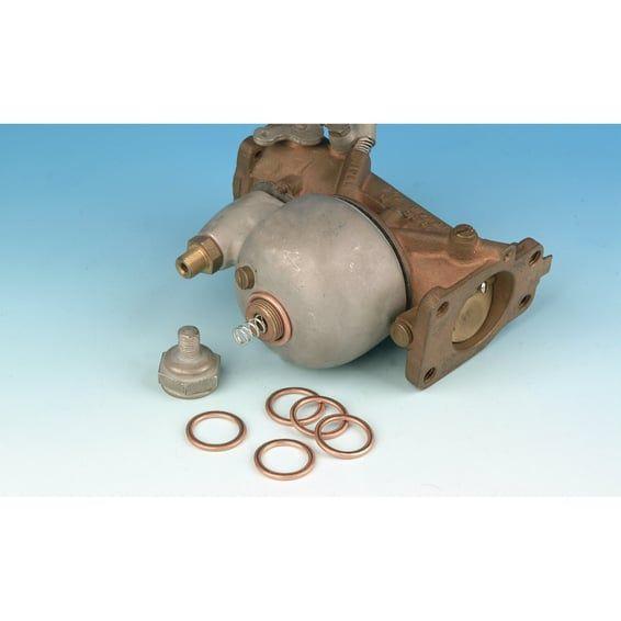 James, copper crush ring floatbowl nut Linkert carb