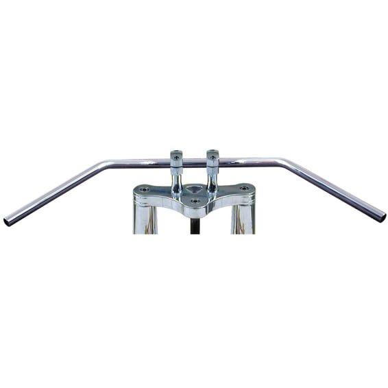 1" Roadstar Medium Wide handlebar chrome 5.5" rise ABE