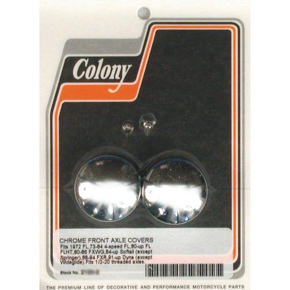 front axle nut covers