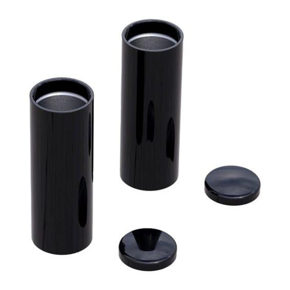 Fork cover kit, 4-piece. Black