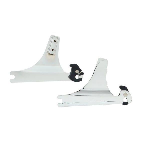 Detachable sissy bar side plates