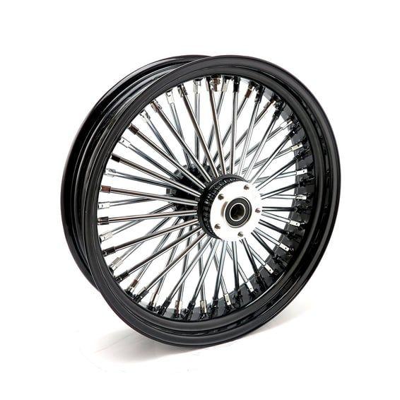 radial 48 fat spoke rear wheel 4.25 x 18 black