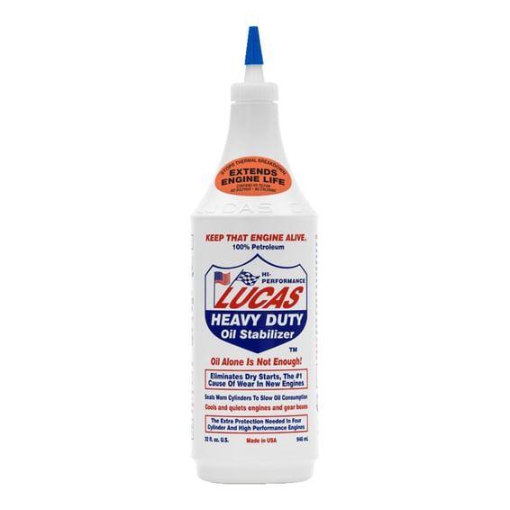 Lucas, heavy duty oil stabilizer. Mineral, 1 Quart