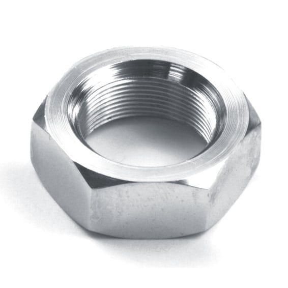 Fork stem nut. Chrome