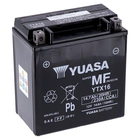 AGM battery, YTX16-WC