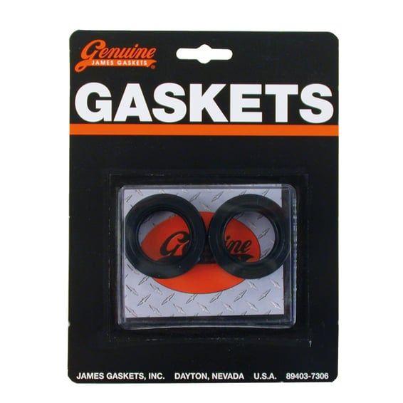 James, swingarm/wheel seal set. Rubber OD