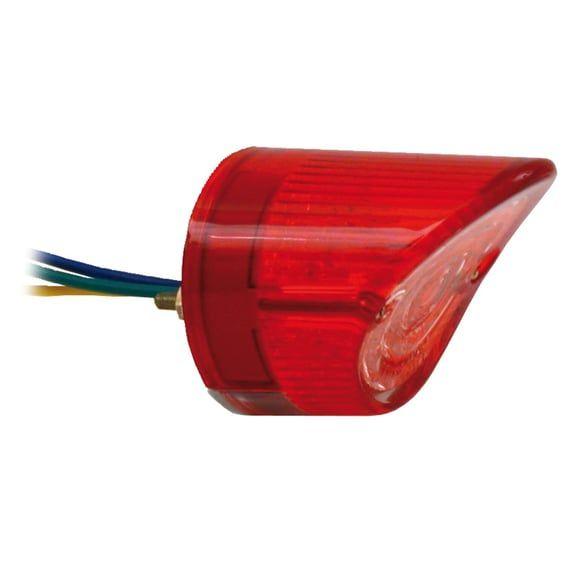 Sharknose LED taillight. Red lens